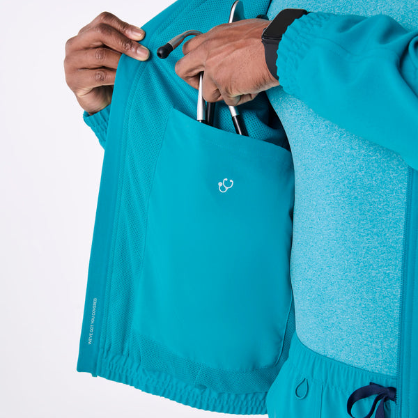 men's Teal Cobaki -  Scrub Jacket