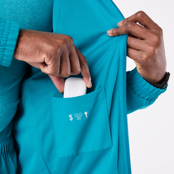 men's Teal Cobaki -  Scrub Jacket