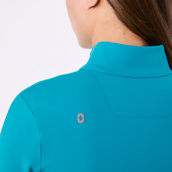 women's Teal On-Shift ContourKnit Jacket™