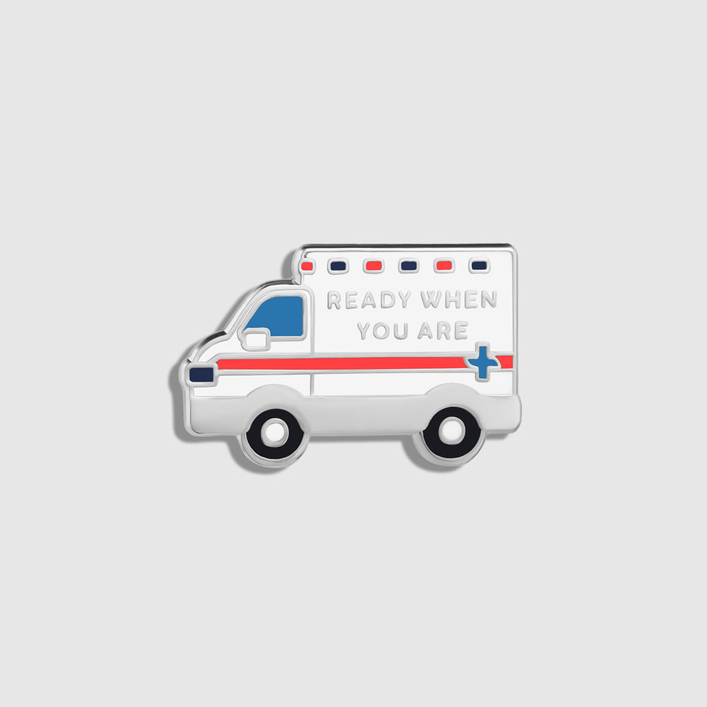 FIGS | V Coterie Ambulance - Enamel Pin