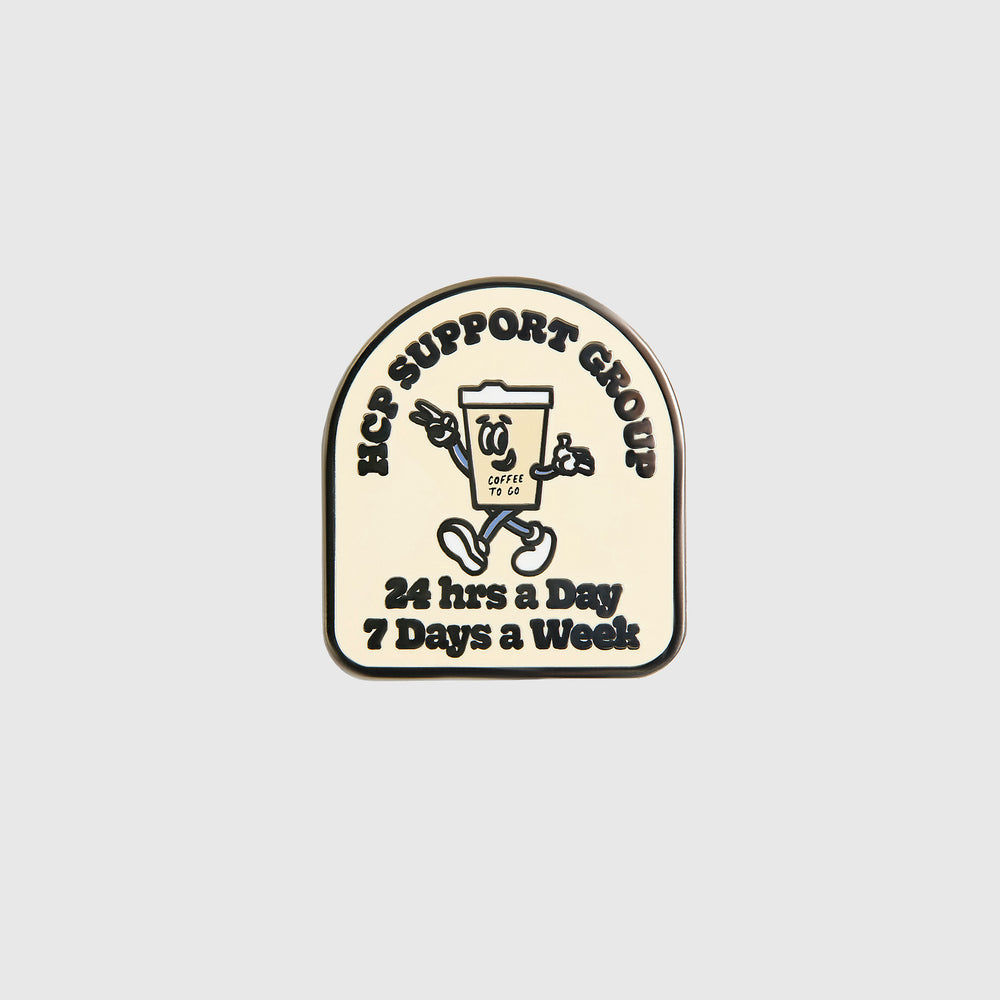 Off White - Support Group Enamel Pin