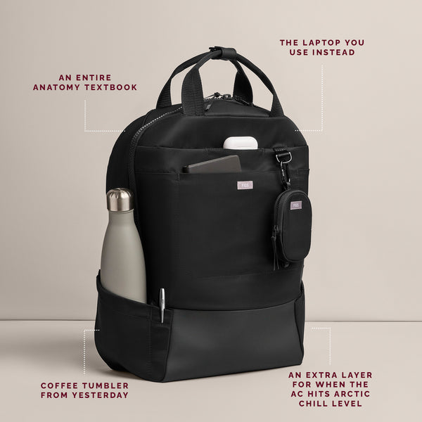 Black The Shift Backpack