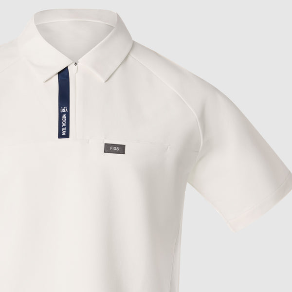 Embroidery: Off-White