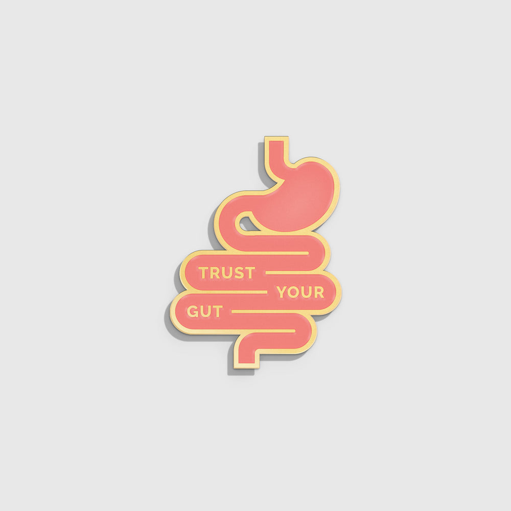 FIGS | V Coterie - Trust Your Gut Enamel Pin