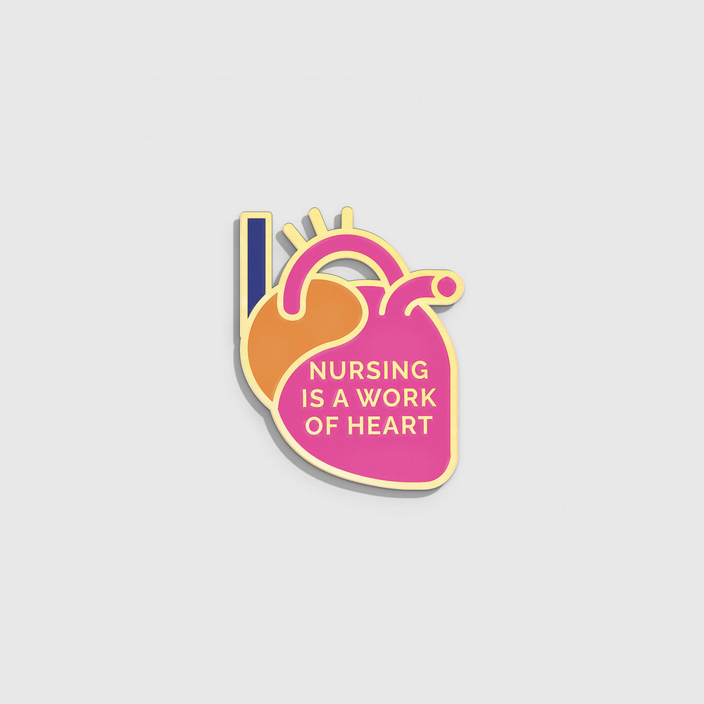 FIGS | V Coterie - Work of Heart Enamel Pin