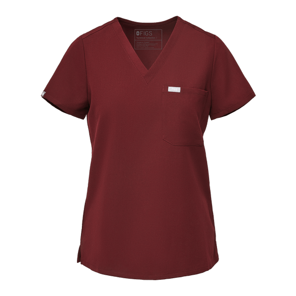 Embroidery: Burgundy