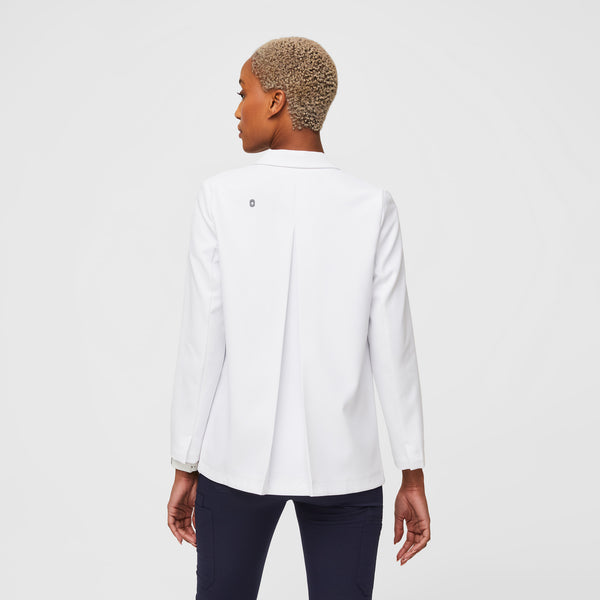 Women's White Bellevue - Short Lab Coat
