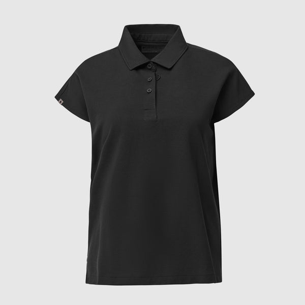 women's Mist FIGSPRO™ Pique Drop Shoulder Polo