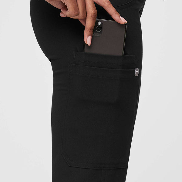 women's Black Kade™ - Petite Cargo Scrub Pants (3XL - 6XL)