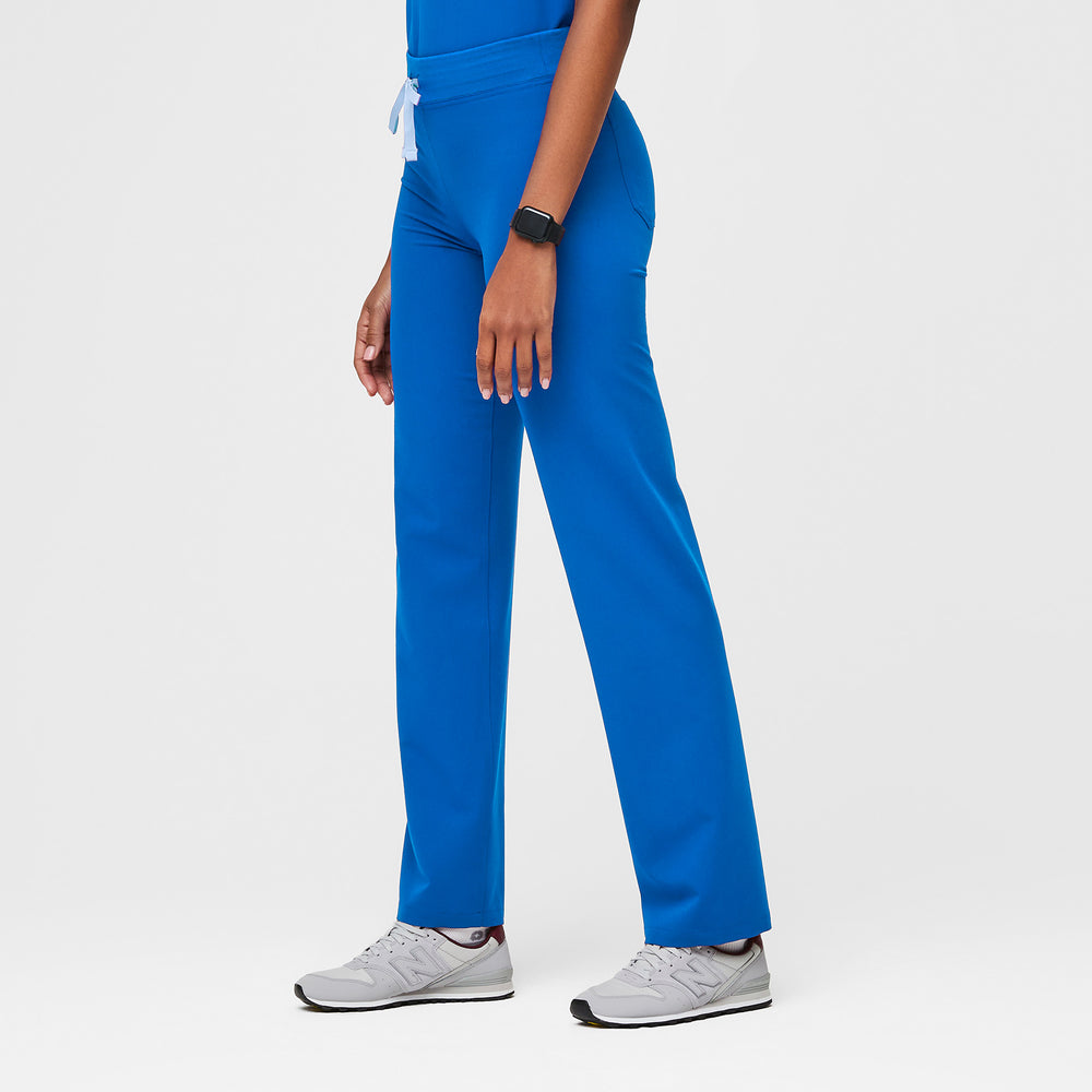 women's Royal Blue Livingston™ - Petite Basic Scrub Pants (3XL - 6XL)