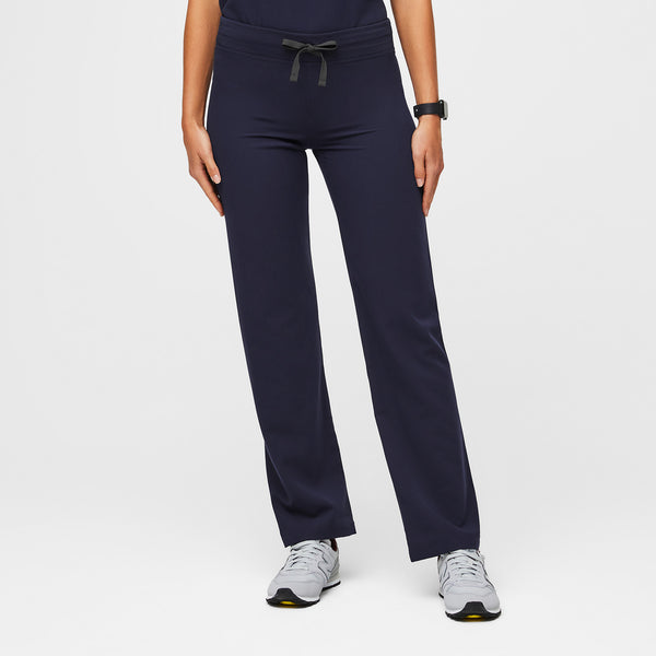 women's Navy Livingston™ - Petite Basic Scrub Pants (3XL - 6XL)