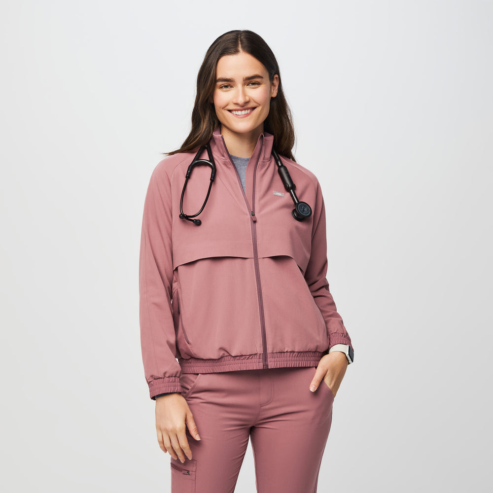 women's Mauve Sydney -  Scrub Jacket (3XL-6XL)