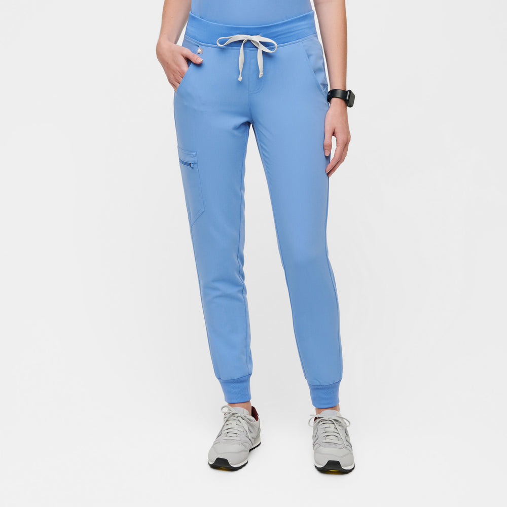 Women's Ceil Blue Zamora™ - Petite Jogger Scrub Pants