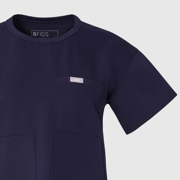Embroidery: Navy