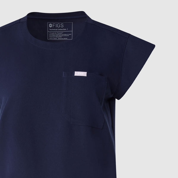 Embroidery: Navy