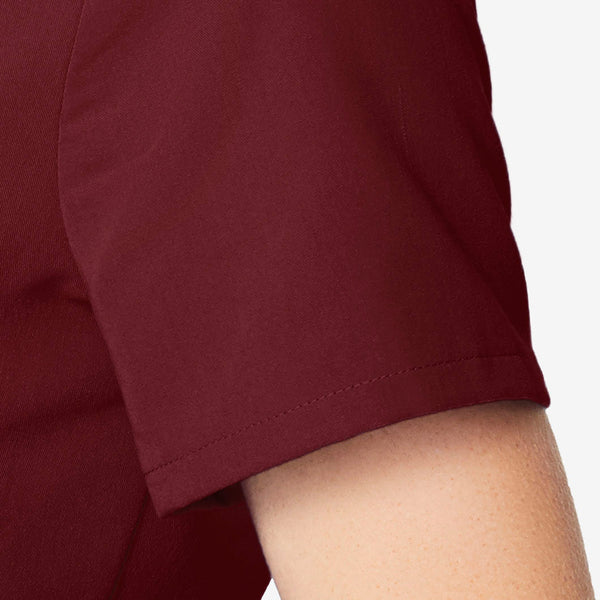 Embroidery: Burgundy