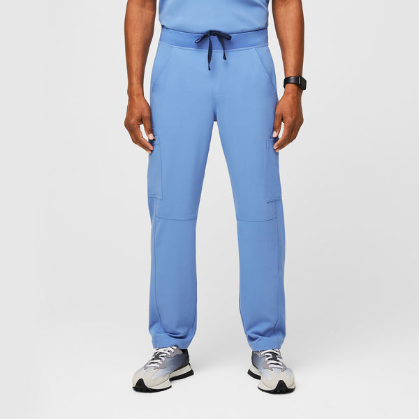 Men's Ceil Blue Axim™ - Short Cargo Scrub Pants