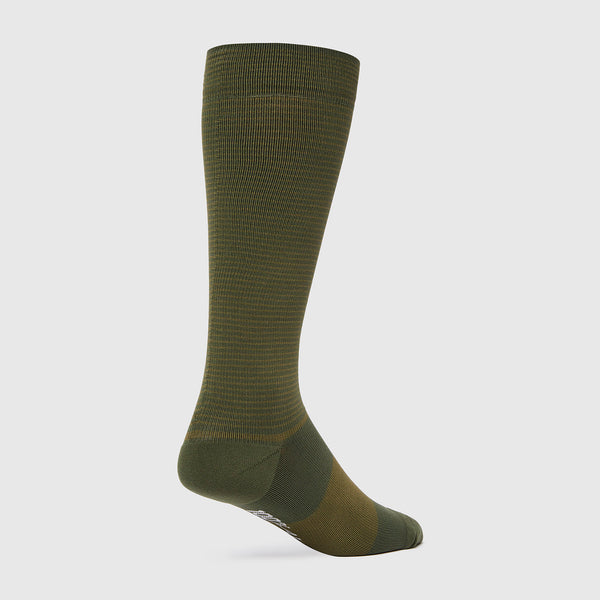 men's Moss Double Stripe - Compression Socks