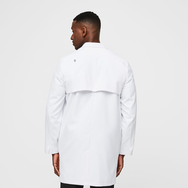 Men's White Harlem - Long Lab Coat