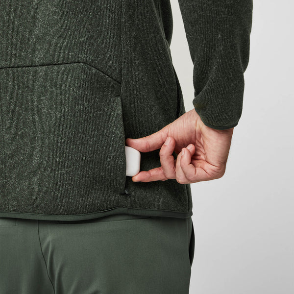 men's Heather Moss On-Shift™ - Sweater Knit Jacket