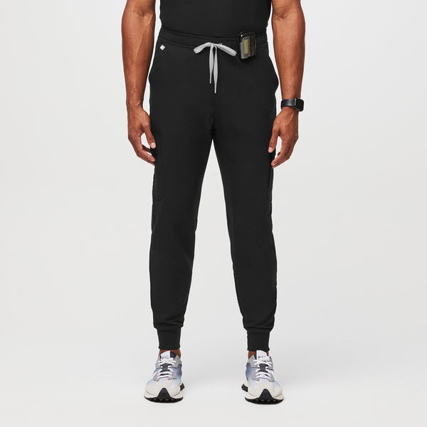 men's Black Tansen™ Utility - Short Cargo Jogger Scrub Pants