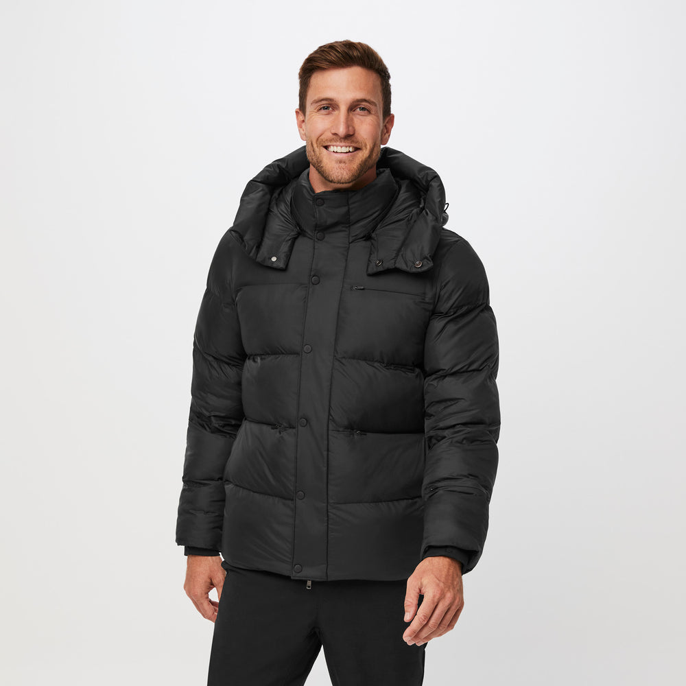 men's Black Zahn Puffer