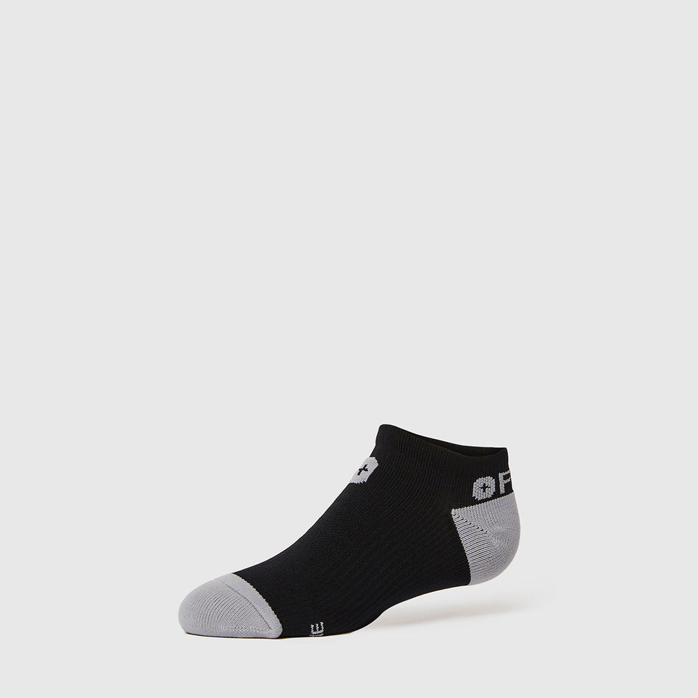Women's Black Solid Ankle Socks