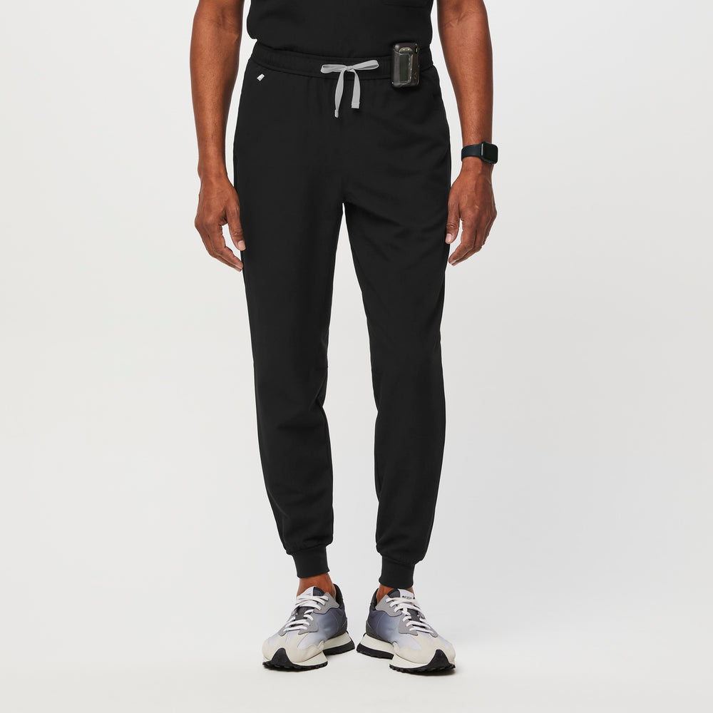 men's Black Slim Tansen™ - Short Jogger Scrub Pants