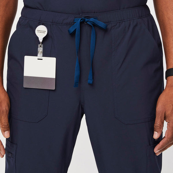 men's Navy Slim Cairo™ FREEx™ Lined - Cargo Scrub Pants