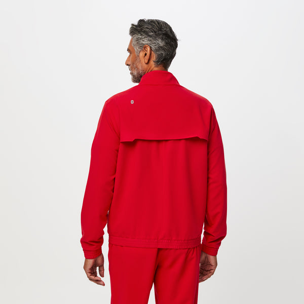 men's Pop Red Cobaki - Performance Scrub Jacket