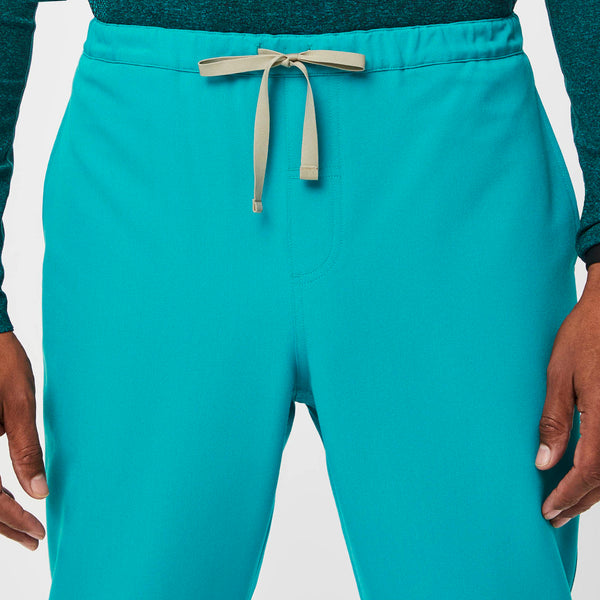 men's Teal Slim Pisco™- Short Scrub Pants