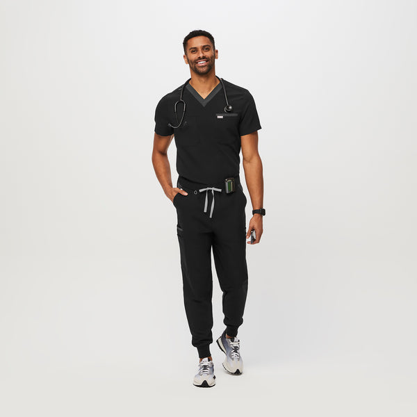 men's Black Tansen™ Double Utility - Tall Jogger Scrub Pants