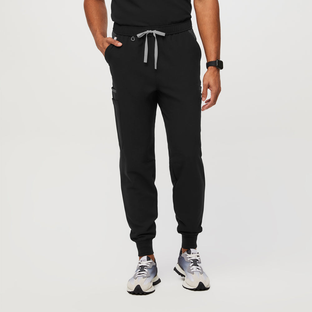 men's Black Tansen™ Double Utility -  Jogger Scrub Pants
