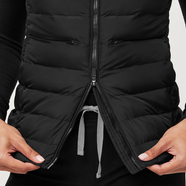 women's Black On-Shift™ Packable - Puffer Vest
