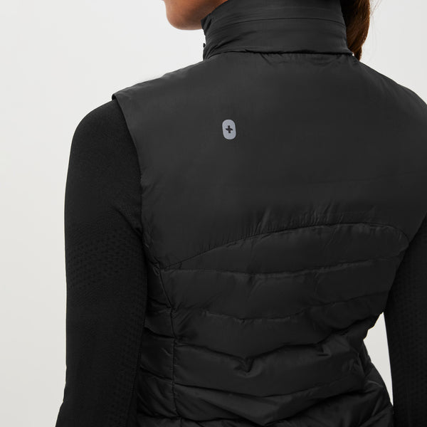 women's Black On-Shift™ Packable - Puffer Vest