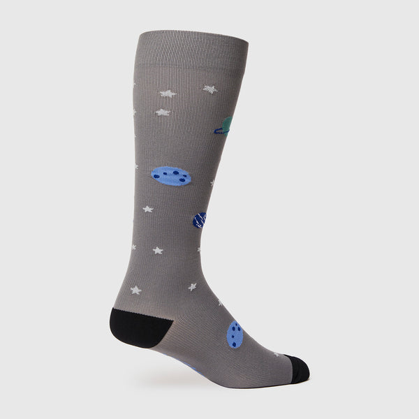 men's Graphite Night Shift - Compression Socks