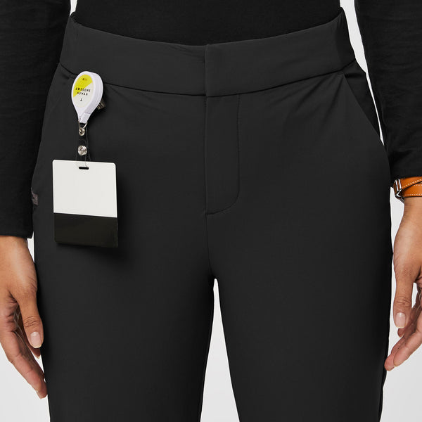 women's Black FIGSPRO™ Zip Fly - Tall Skinny Scrubtrouser