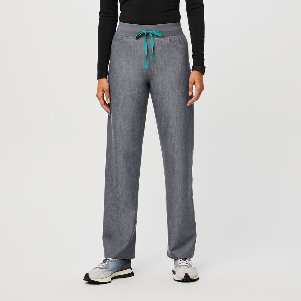 women's Graphite Livingston™  High Waisted - Petite Basic Scrub Pants