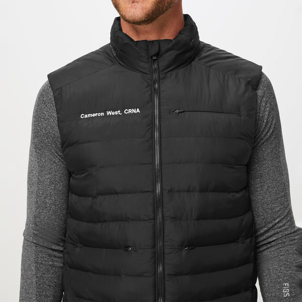 men's Black On-Shift™ Packable - Puffer Vest