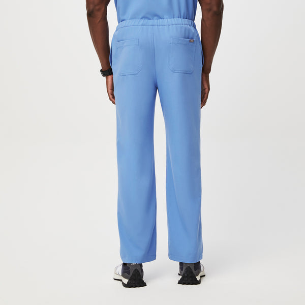 Men's Ceil Blue Pisco™ - Short Basic Scrub Pants