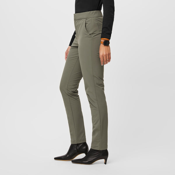 women's Agave FIGSPRO™ Skinny Zip Fly - Tall Trouser