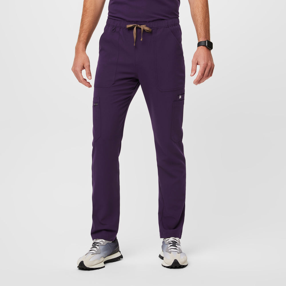 men's Purple Jam Slim Cairo™ - Short Cargo Scrub Pants