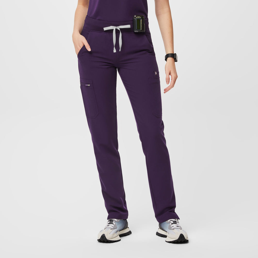women's Purple Jam Yola™ - Petite Skinny Scrub Pants 2.0 (3XL - 6XL)