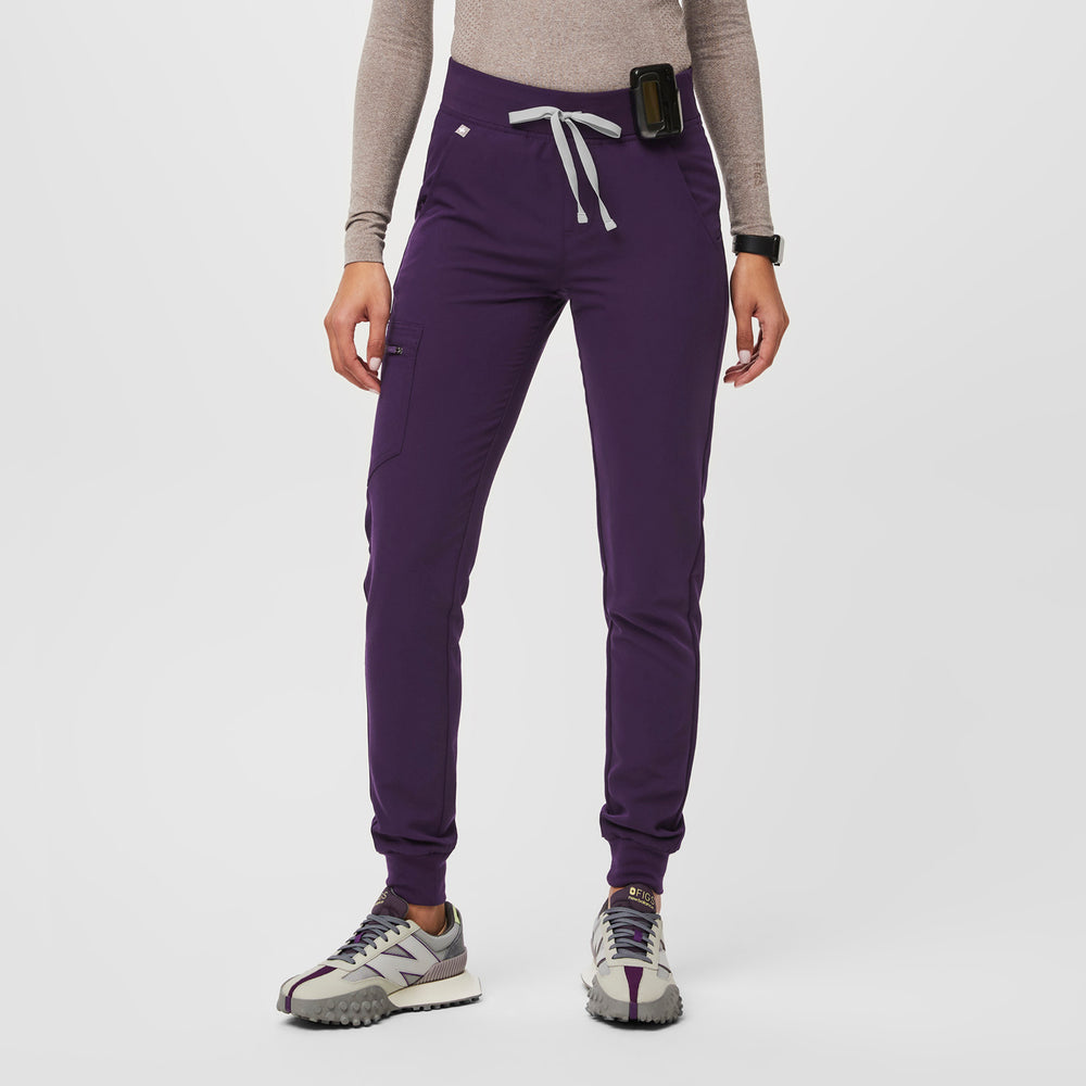 women's Purple Jam Zamora™ - Petite Jogger Scrub Pants