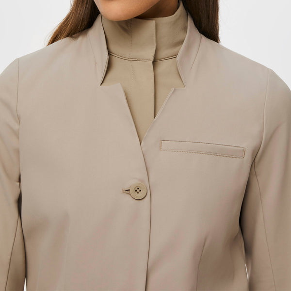 Women's Twill FIGSPRO™ High Collar Lab Coat