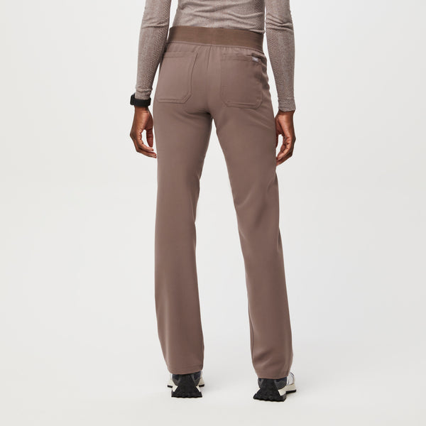 women's Smokey Taupe Livingston™ - Basic Scrub Pants (3XL - 6XL)