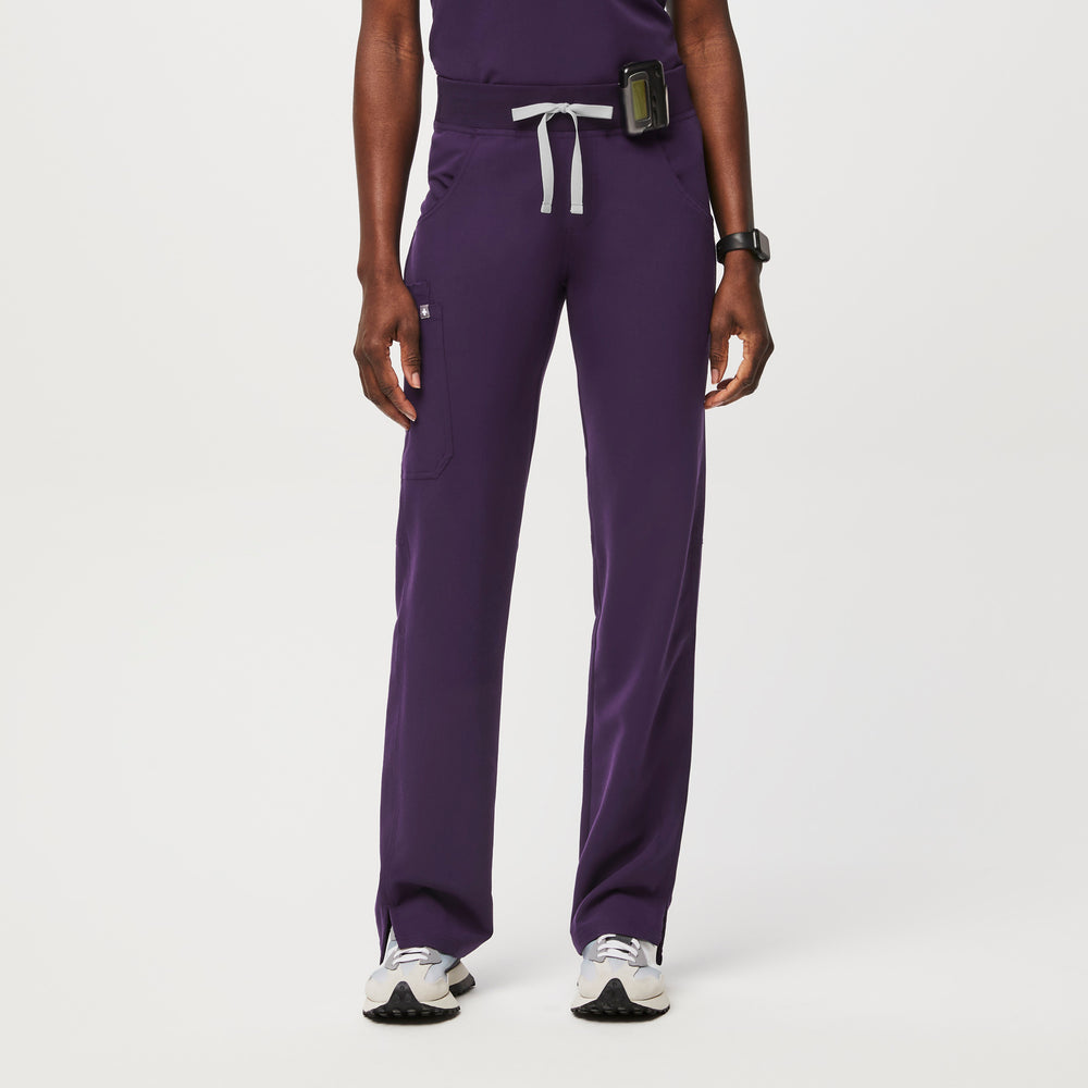 women's Purple Jam Kade™ - Petite Cargo Scrub Pants (3XL - 6XL)