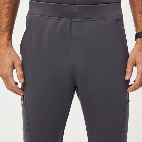 men's Charcoal Slim Axim™ - Tall Cargo Scrub Pants