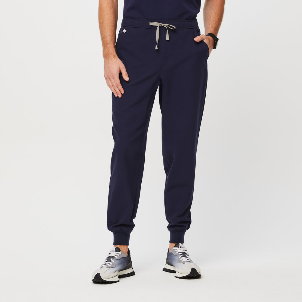 men's Navy Slim Tansen™ - Short Jogger Scrub Pants