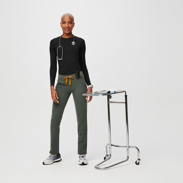 women's Moss Yola™ - Petite Skinny Scrub Pants 2.0 (3XL - 6XL)